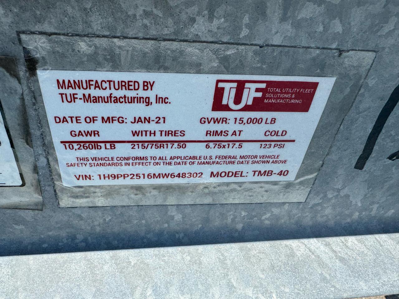 TUF Solutions TMB-40  2021