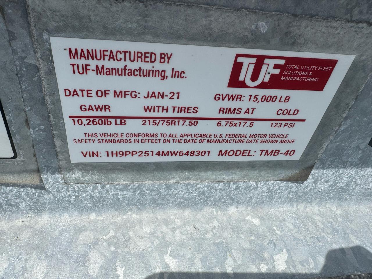 TUF Solutions TMB-40  2021