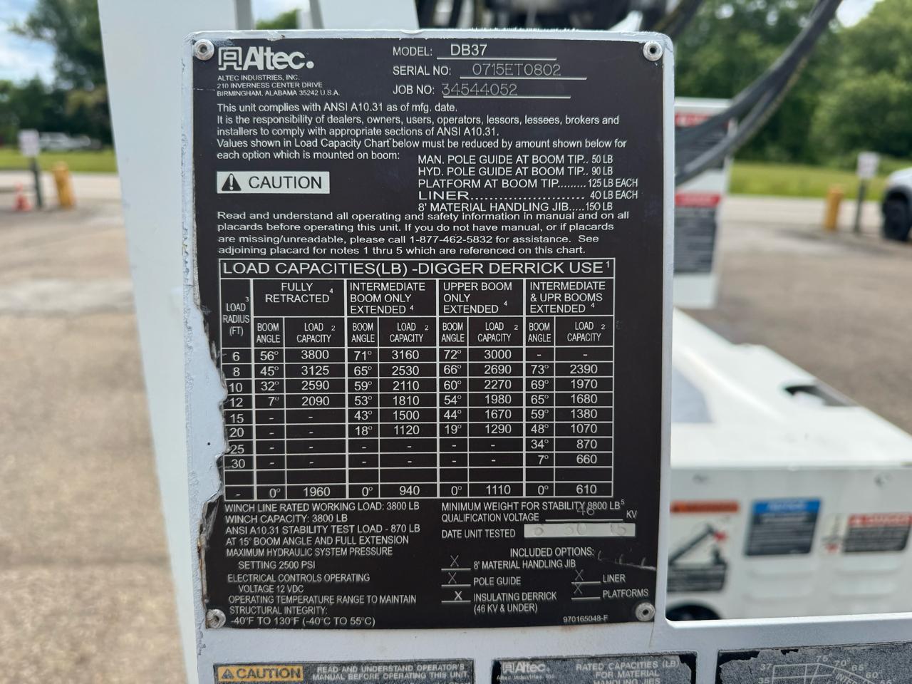 Altec DB37  2016