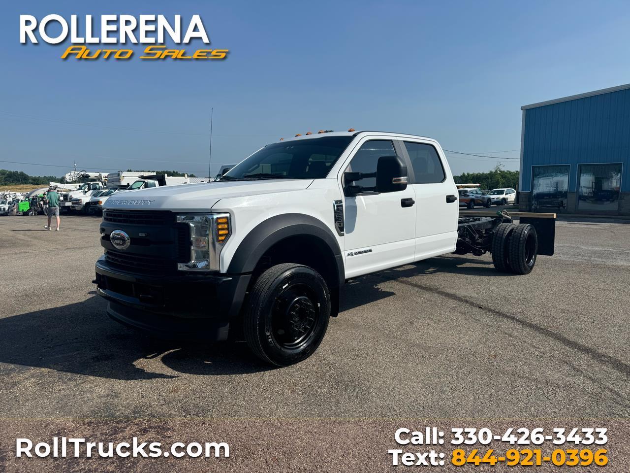 Ford Super Duty F-550 DRW XL 4WD Crew Cab 203" WB 84" CA 2019