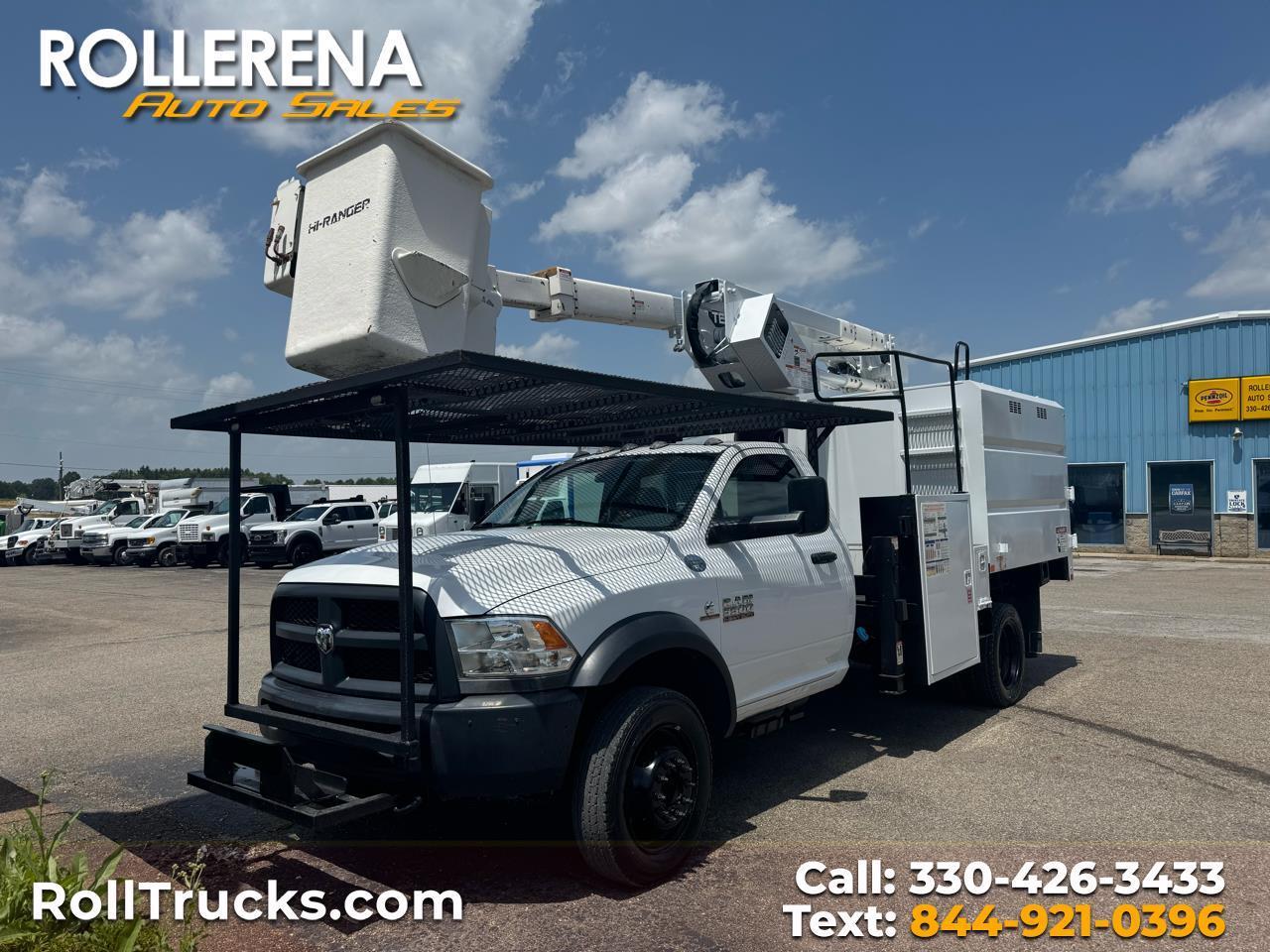 2018 RAM 5500 Chassis Cab Tradesman 4x4 Reg Cab 84" CA 168.5" WB