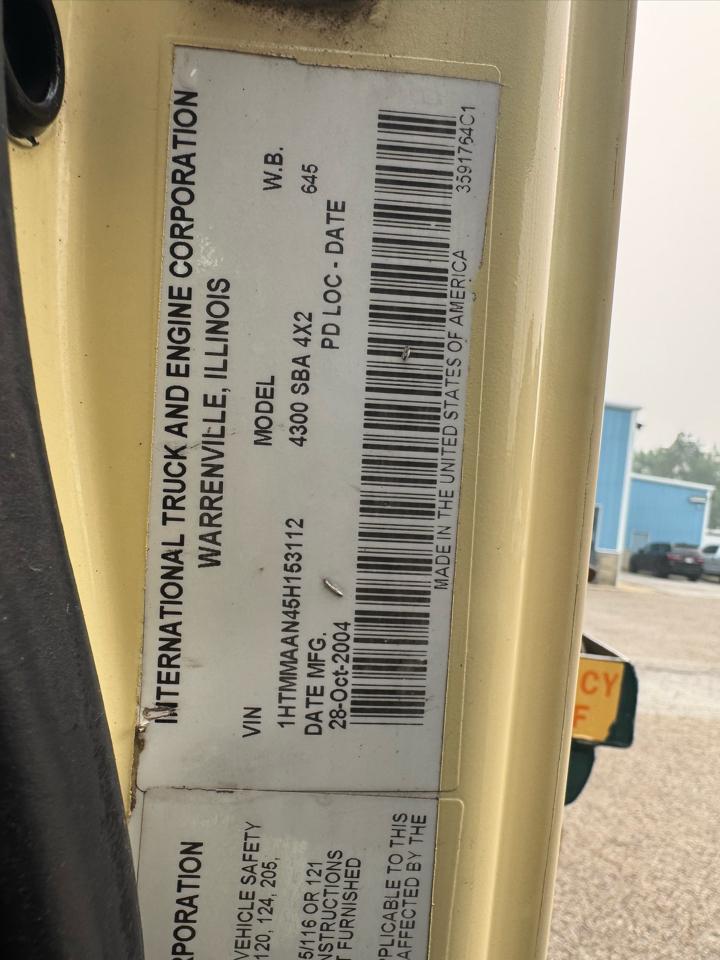 International 4300  2005