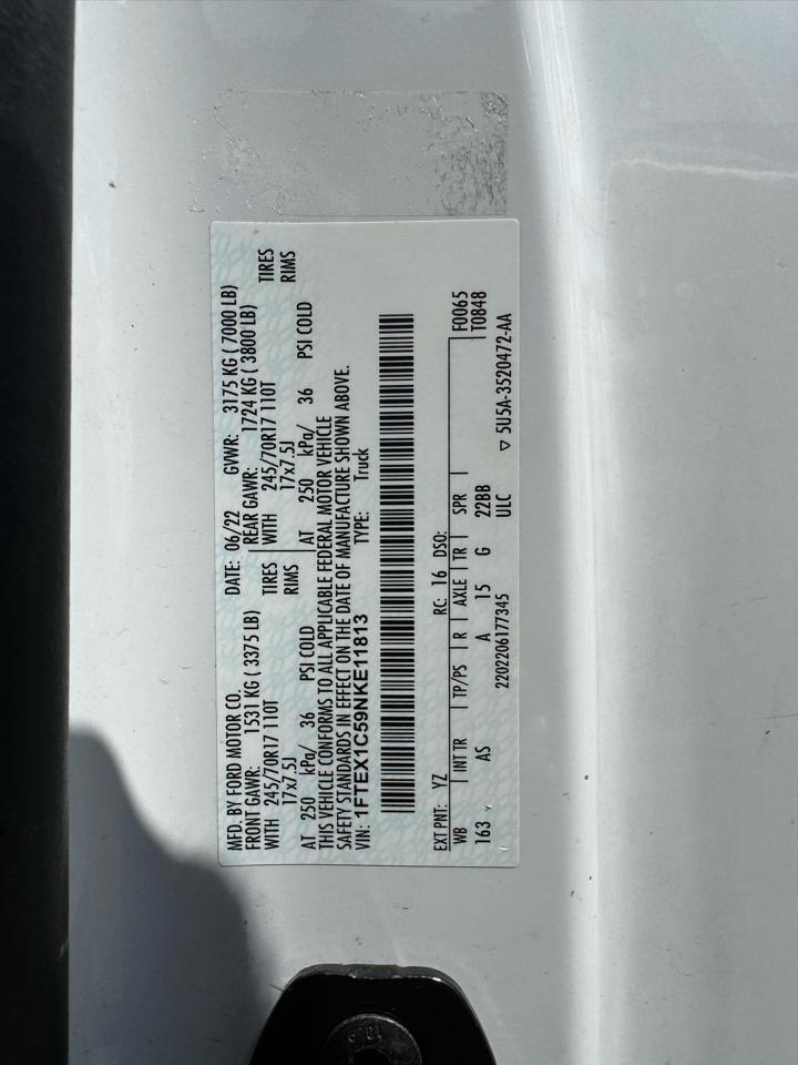 Ford F-150 XL 2WD SuperCab 8' Box 2022