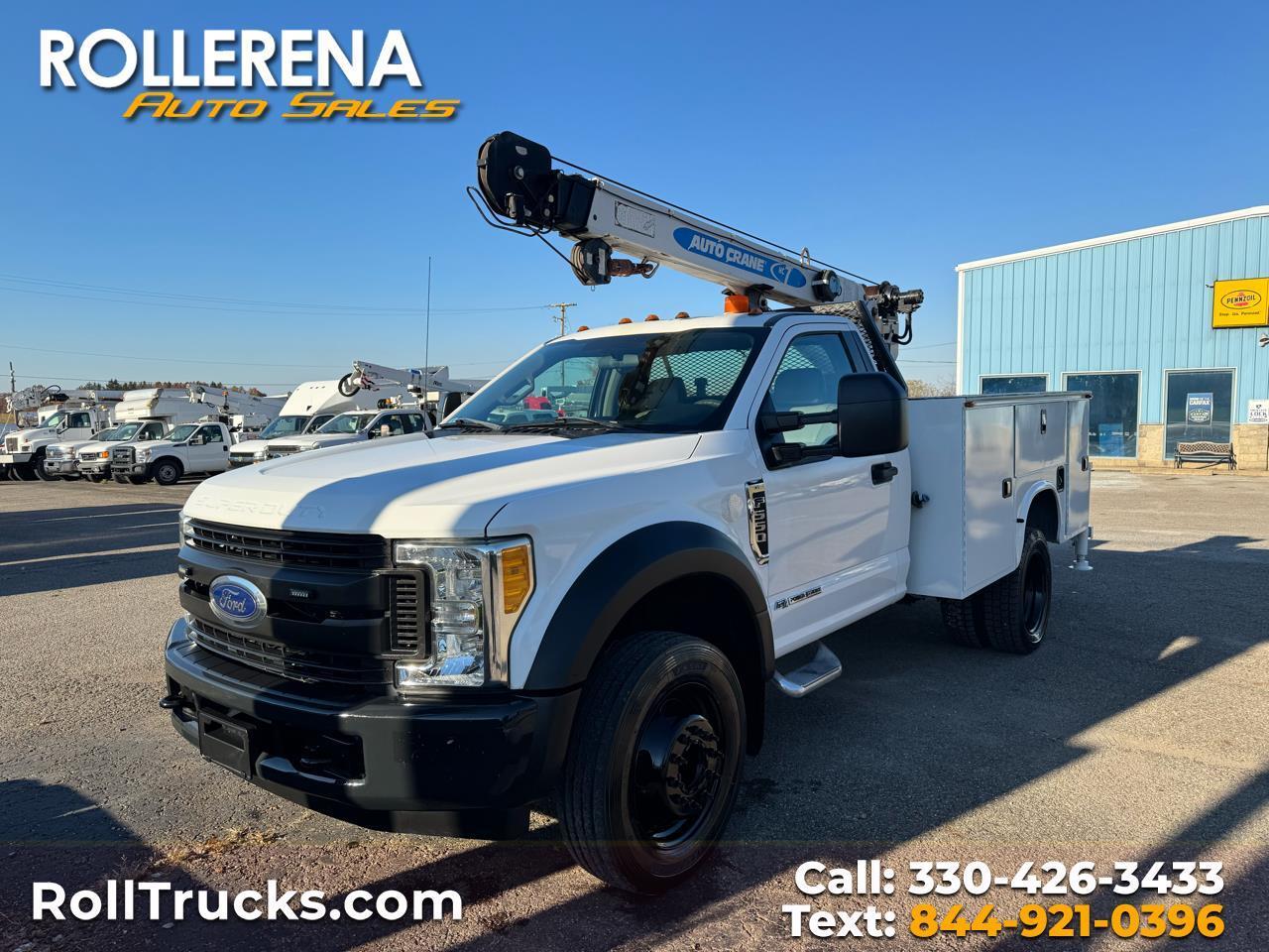 Ford Super Duty F-550 DRW XL 2WD Reg Cab 145" WB 60" CA 2017