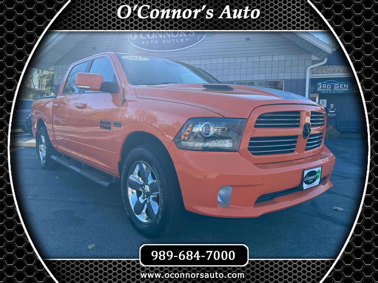 2017 RAM 1500 4WD Crew Cab 140.5" Sport