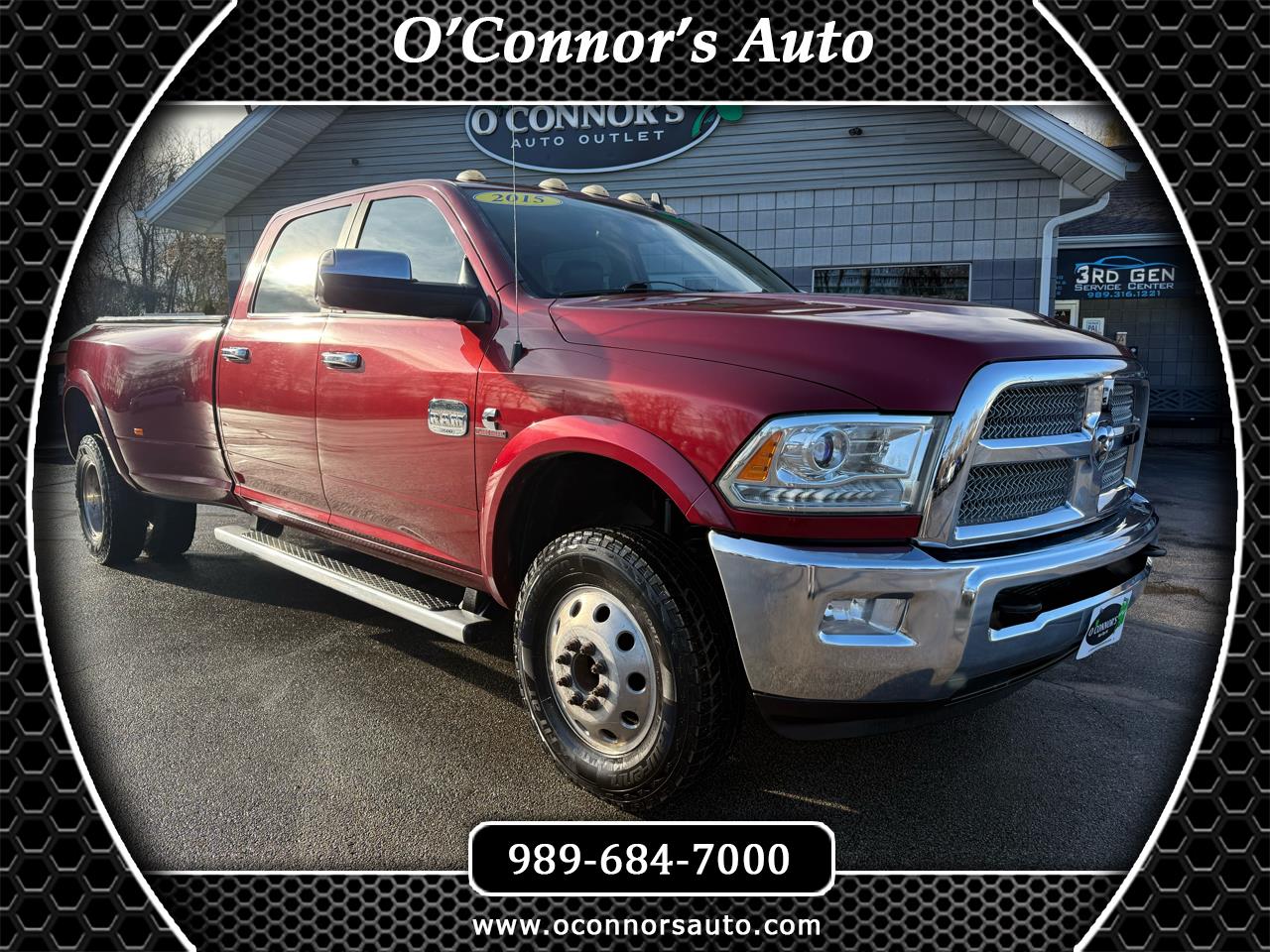 2015 RAM 3500 Longhorn Crew Cab LWB 4WD DRW
