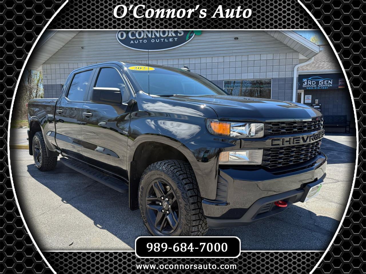 2022 Chevrolet Silverado 1500 Limited Custom Trail Boss Crew Cab Long Box 4WD