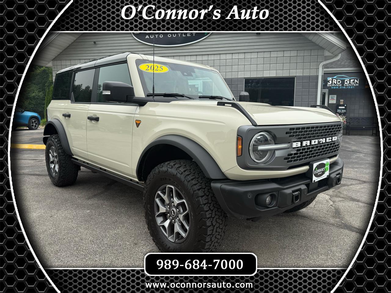 2025 Ford Bronco Badlands 4 Door Advanced 4x4