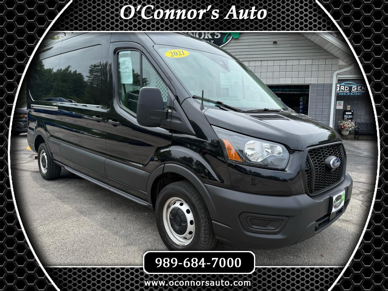 2021 Ford Transit Cargo Van T-250 130" Med Rf 9070 GVWR RWD