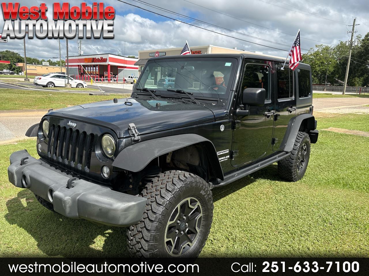 2016 Jeep Wrangler Unlimited Sport 4WD