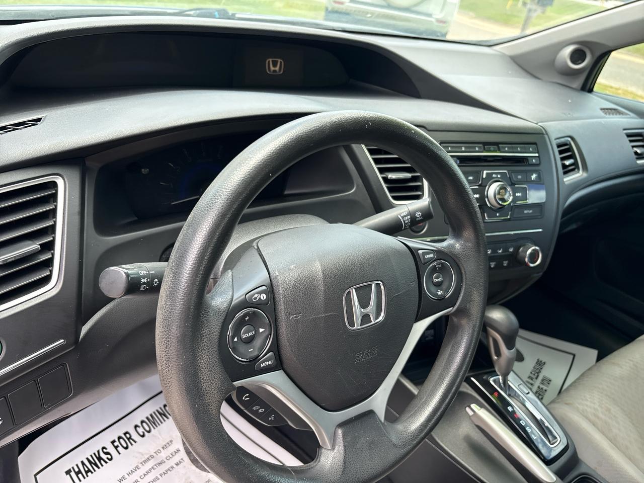 Honda Civic LX Coupe AT 2014