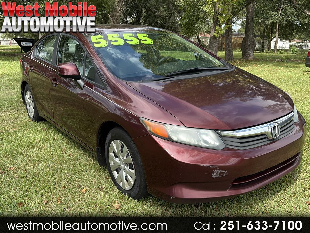 Honda Civic EX 4D Hatchback at 2012