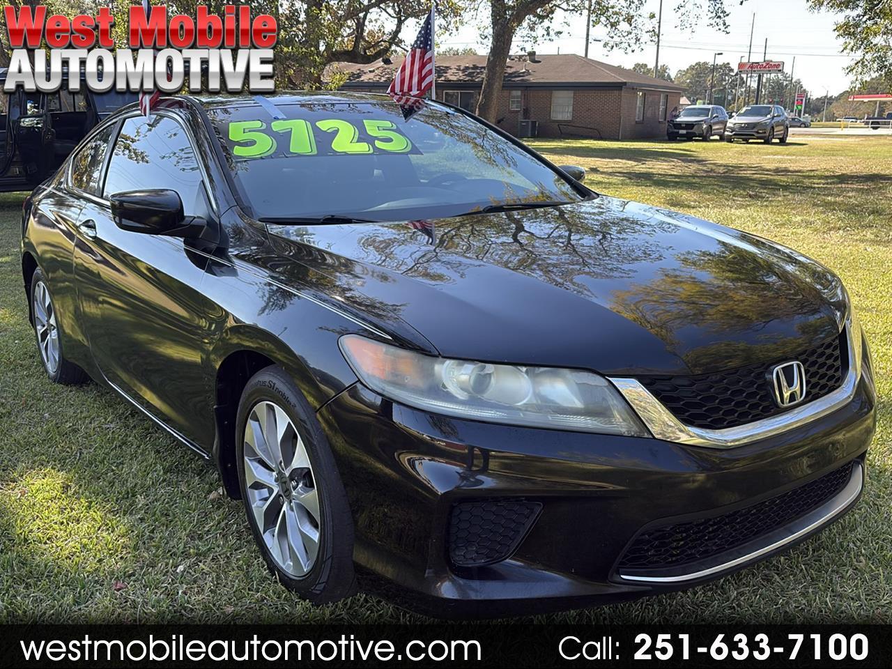 Honda Accord LX-S 2D Coupe 2014