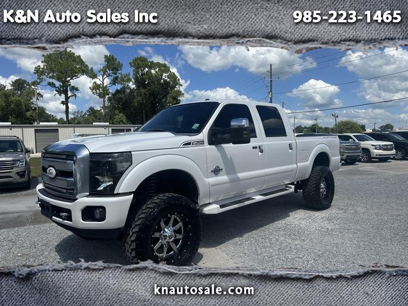 Ford F-250 SD Platinum Crew Cab 4WD 2013