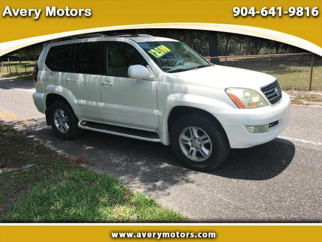 White 2004 Lexus GX SUV / Crossover Four-Wheel Drive Automatic