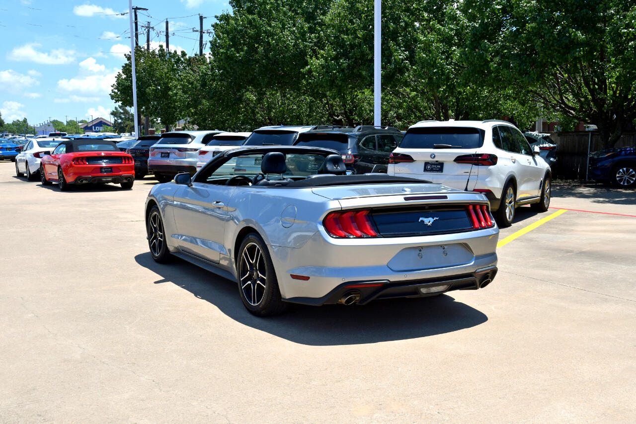 Ford Mustang EcoBoost Convertible 2022 Ford Mustang EcoBoost Convertible 2022