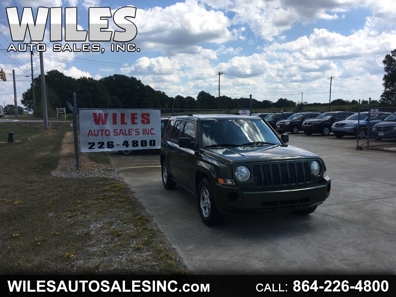 Used 2009 Jeep Patriot for Sale in Anderson SC 29626 Wiles Auto Sales, Inc.