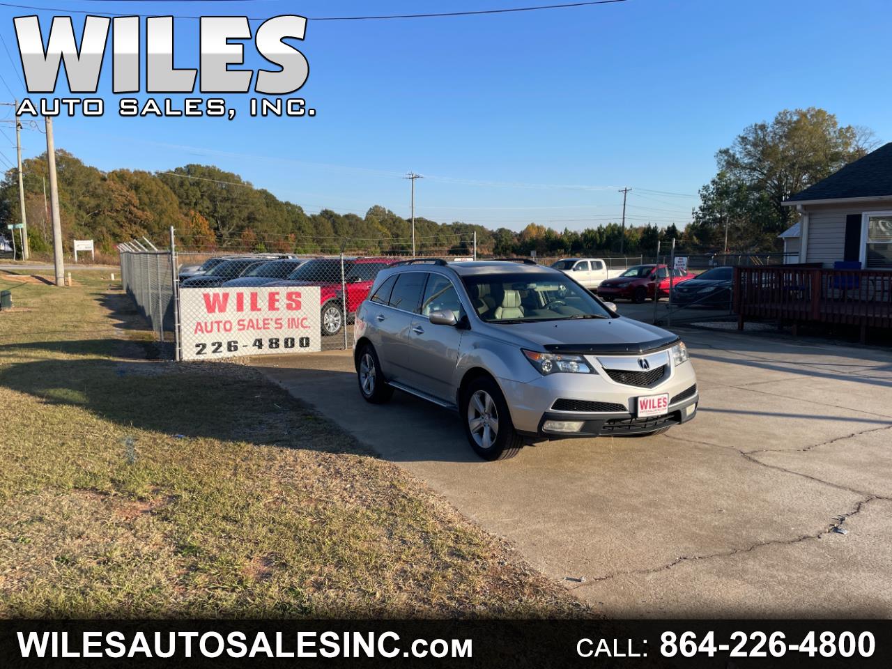 2011 Acura MDX 6-Spd AT w/Tech Package