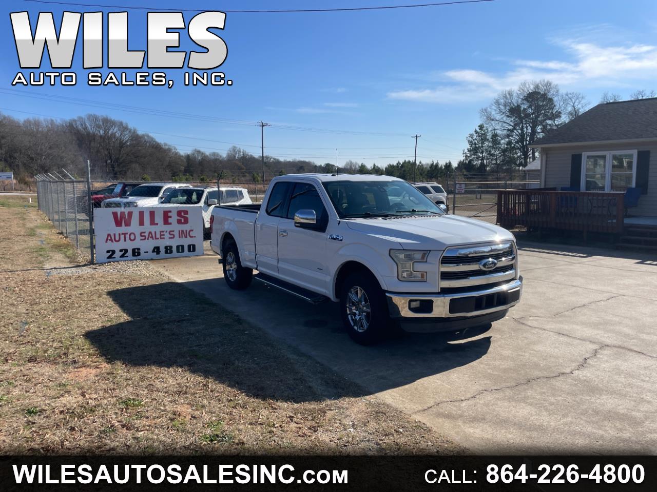 2015 Ford F-150 Lariat SuperCab 6.5-ft. 2WD