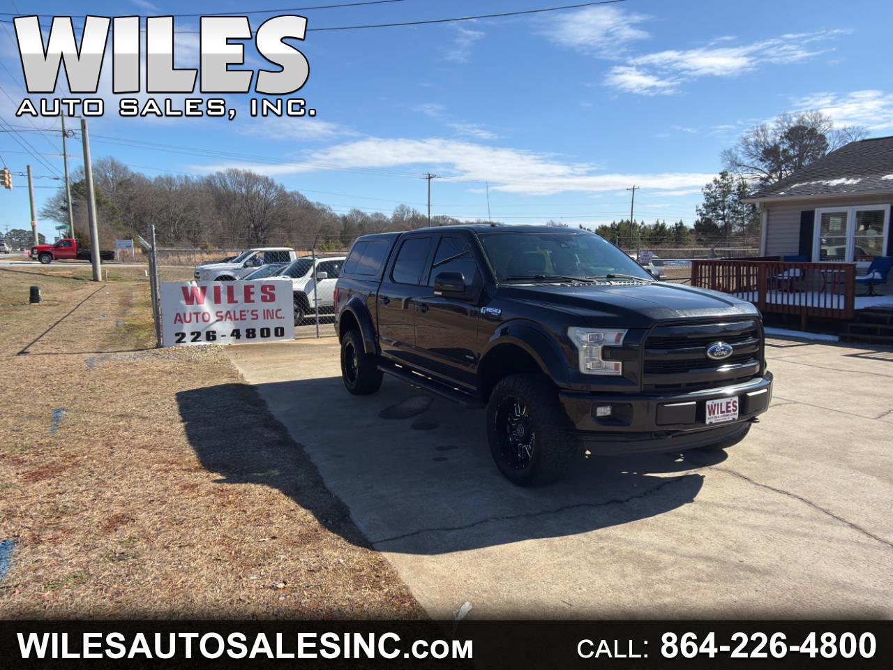 2015 Ford F-150 4WD SuperCrew 157" Lariat
