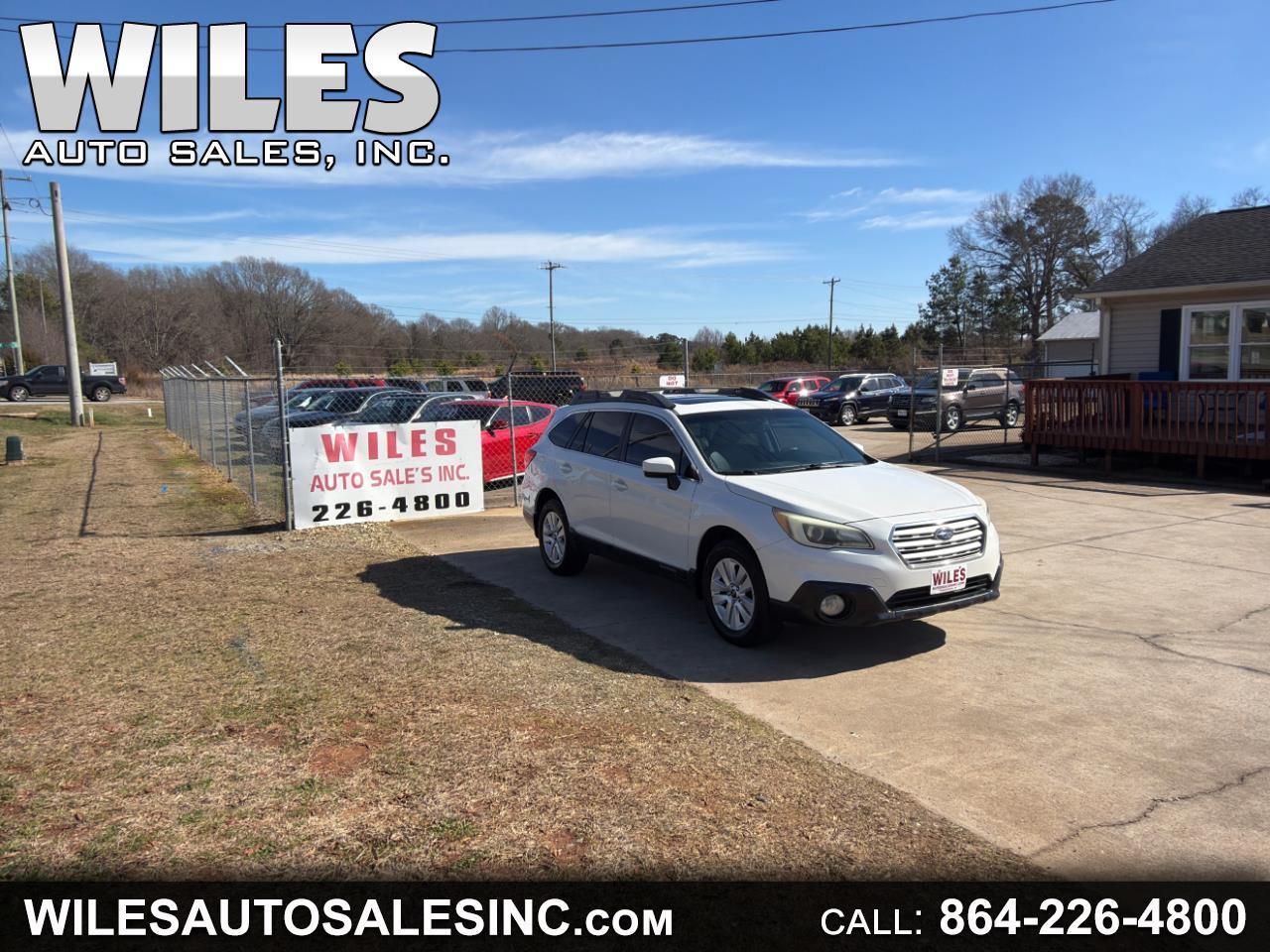 Subaru Outback 2.5i Premium 2015