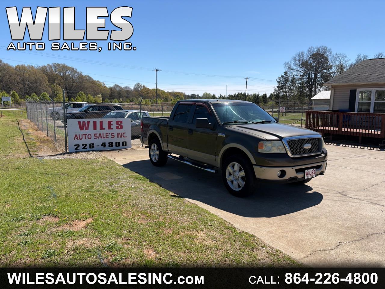 Ford F-150 Lariat SuperCrew Short Box 4WD 2008