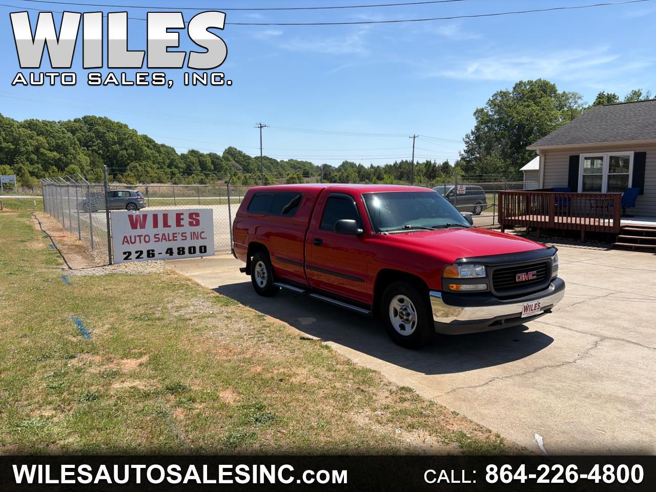 2002 GMC Sierra 1500 SL Long Bed 2WD
