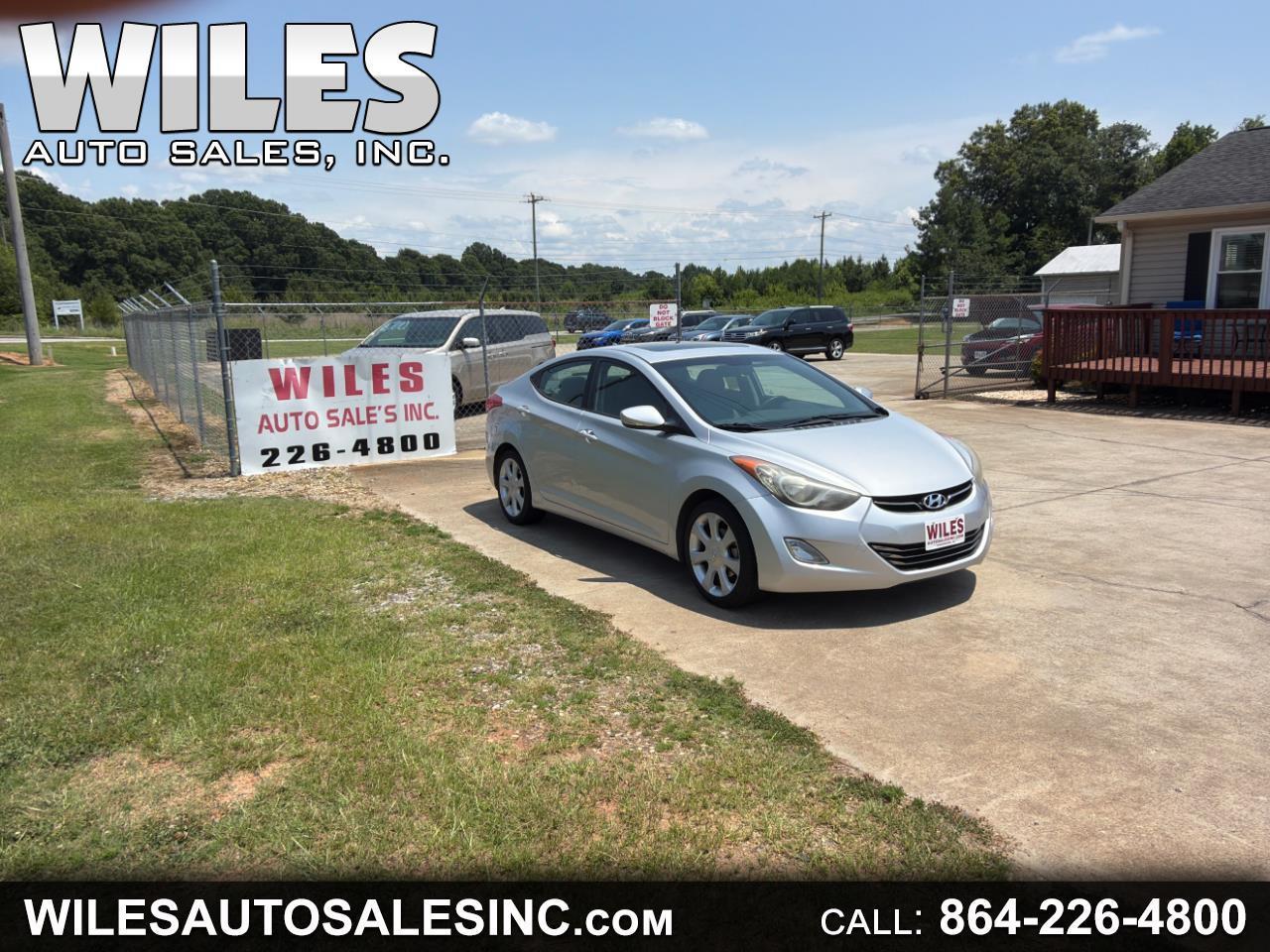 Hyundai Elantra Limited 2013