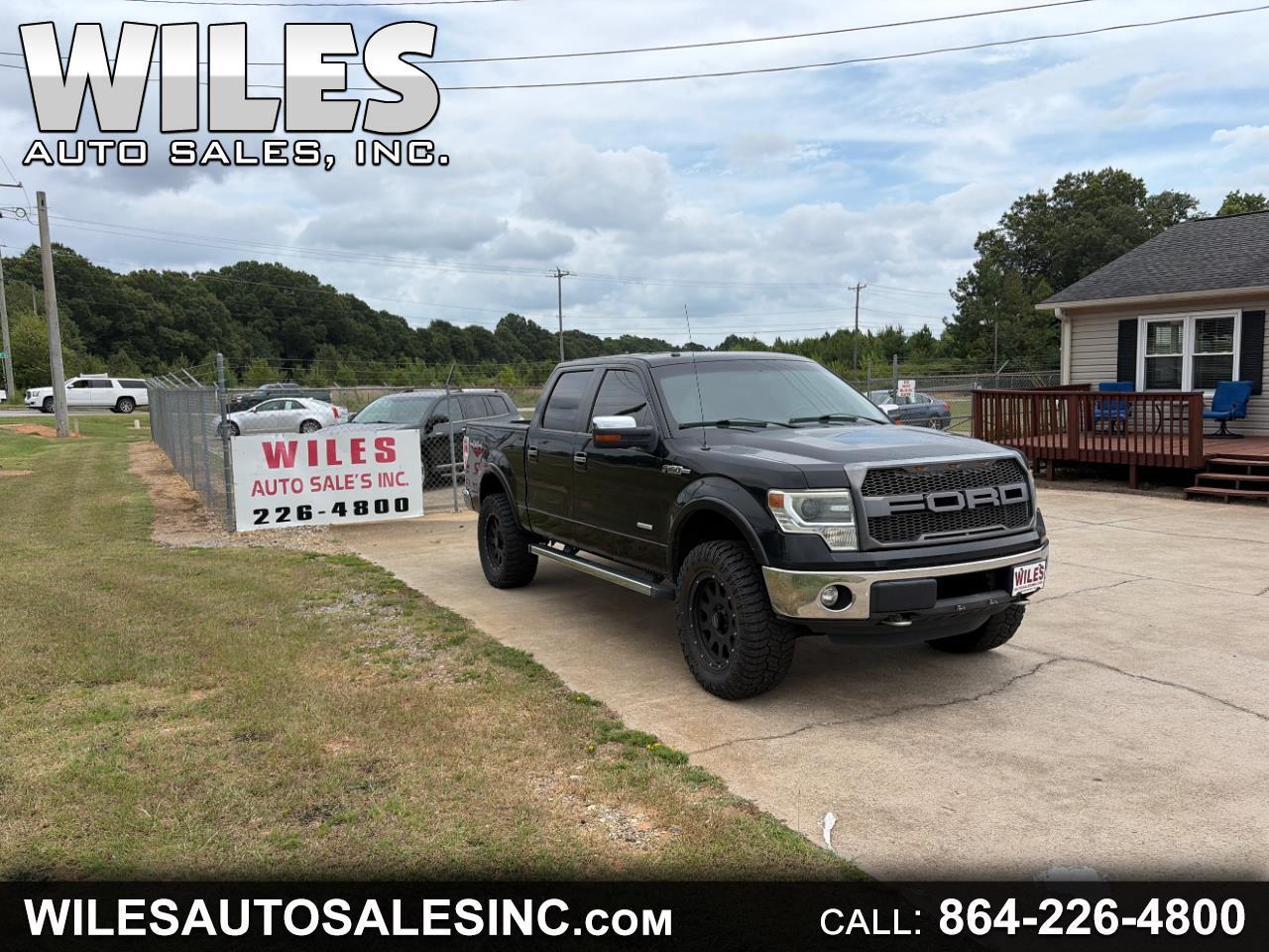 Ford F-150 Lariat SuperCrew 5.5-ft. Bed 4WD 2013