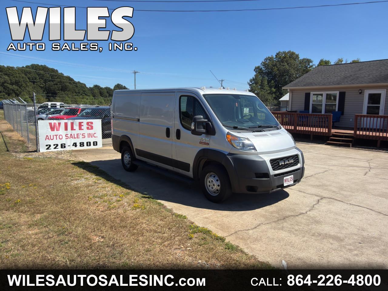 RAM Promaster 1500 Low Roof Tradesman 136-in. WB 2019