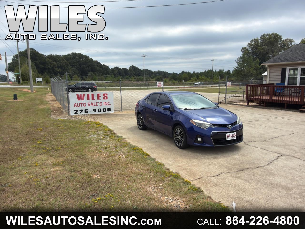 Toyota Corolla S Premium CVT 2014