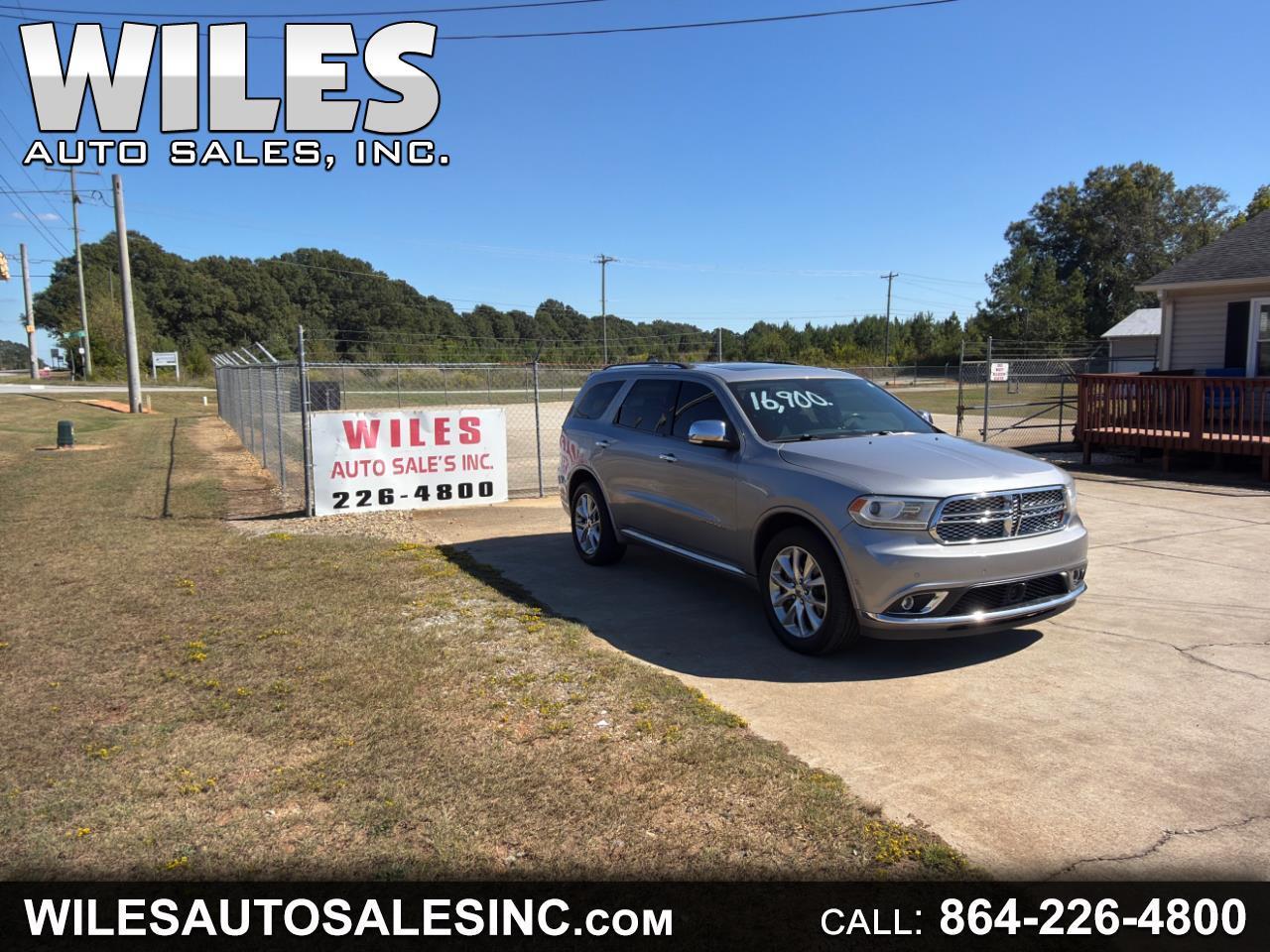 Dodge Durango Citadel AWD 2019