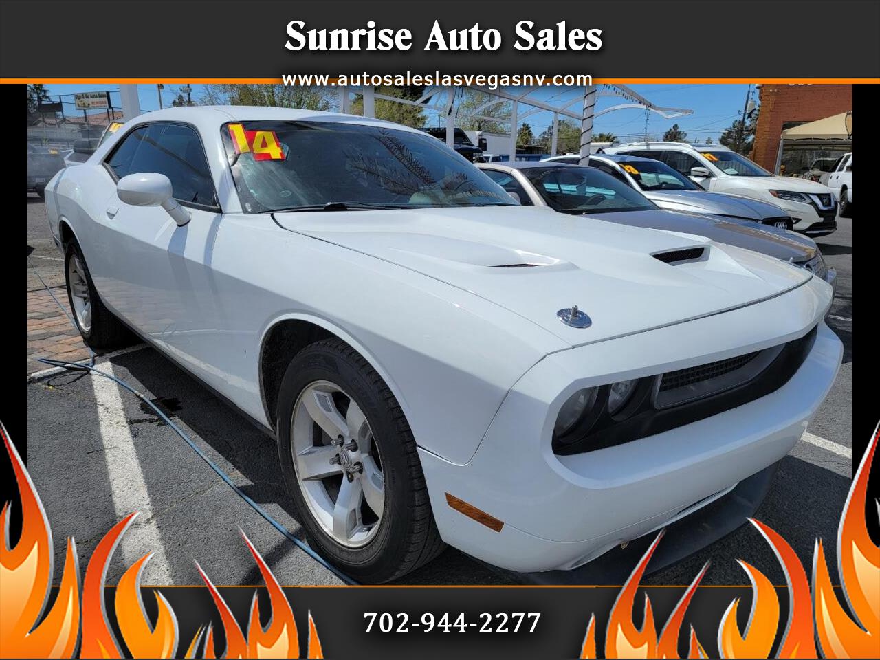 Used 2014 Dodge Challenger 2dr Cpe SXT for Sale in Las Vegas NV 89110
