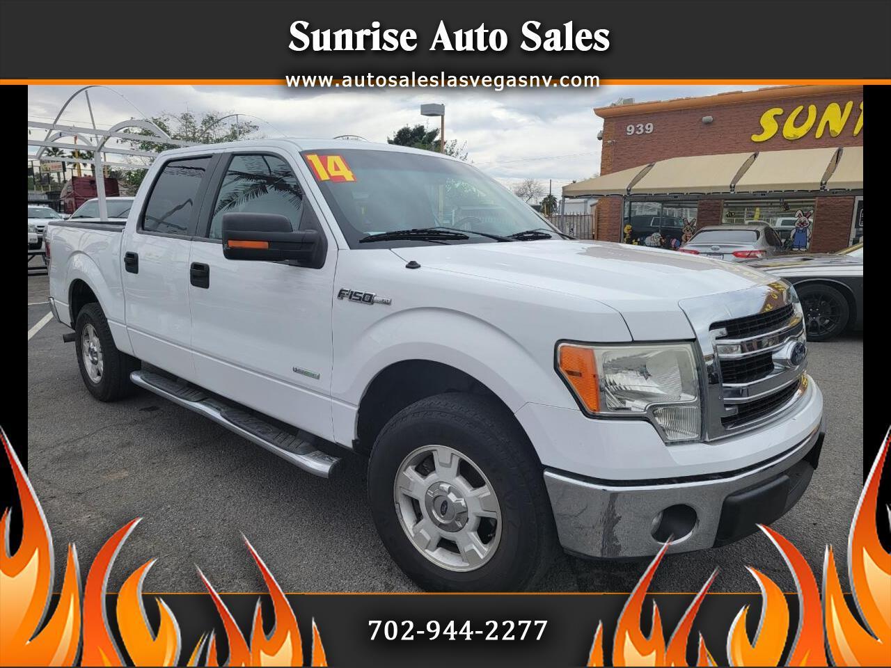 Used 2014 Ford F-150 2WD SuperCrew 145" XLT for Sale in Las Vegas NV 89110  Sunrise Auto Sales