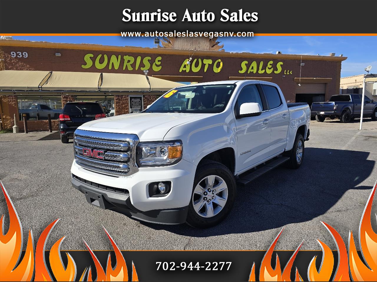 2016 GMC Canyon 2WD Crew Cab 128.3" SLE