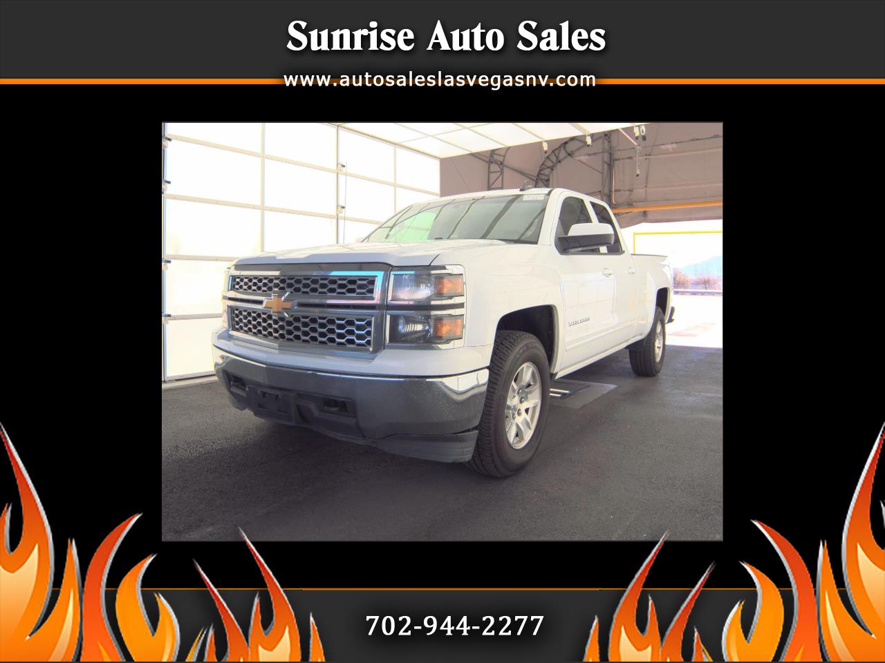 2015 Chevrolet Silverado 1500 4WD Double Cab 143.5" LT w/1LT