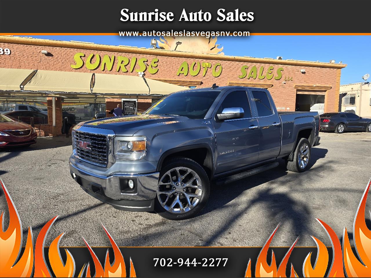 2015 GMC Sierra 1500 4WD Double Cab 143.5" SLE