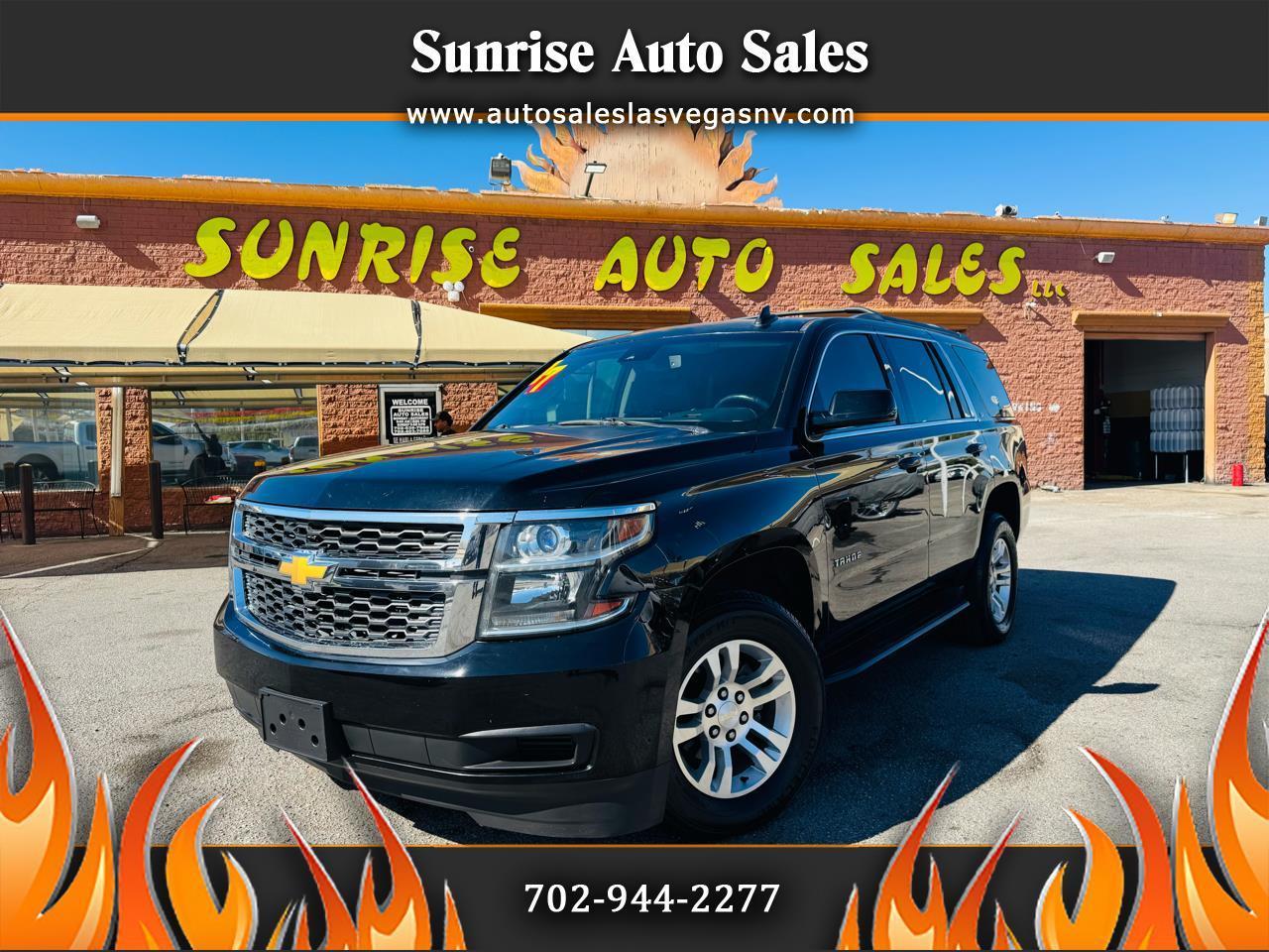 Chevrolet Tahoe 4WD 4dr LT 2017