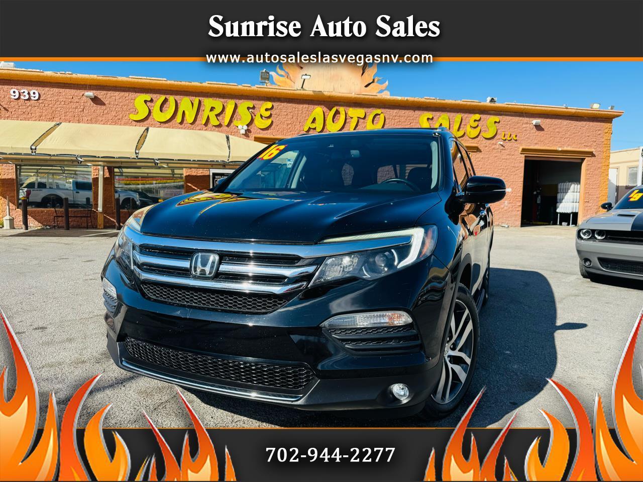 Honda Pilot 2WD 4dr Touring w/RES & Navi 2016