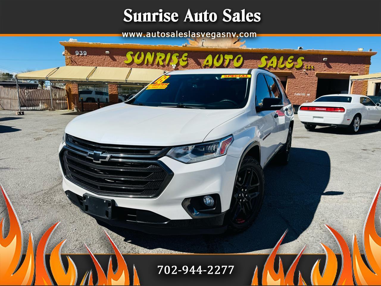 2018 Chevrolet Traverse AWD 4dr Premier w/1LZ