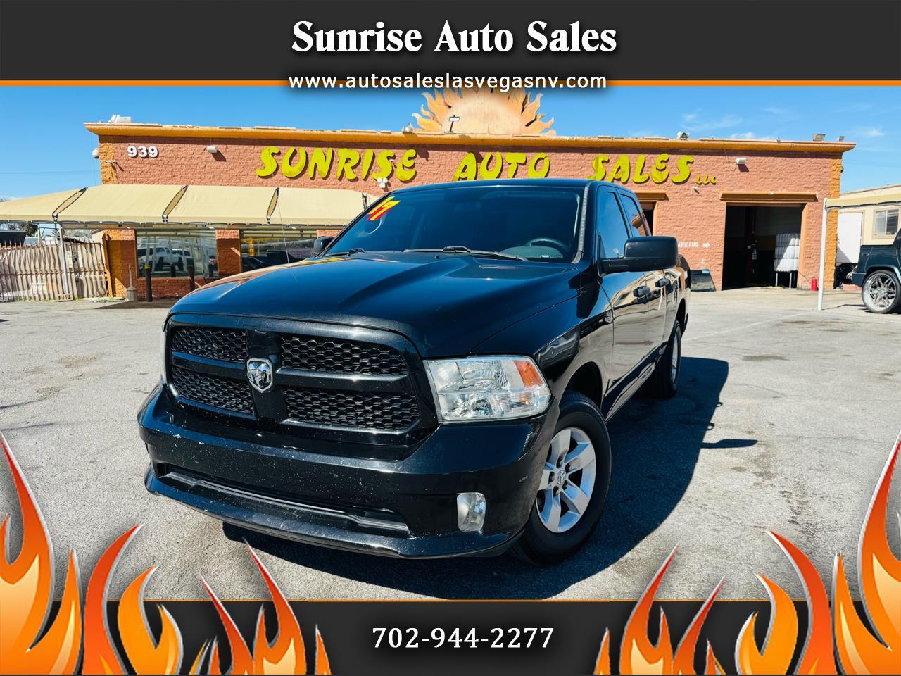 2017 RAM 1500 Express 4x2 Quad Cab 6'4" Box