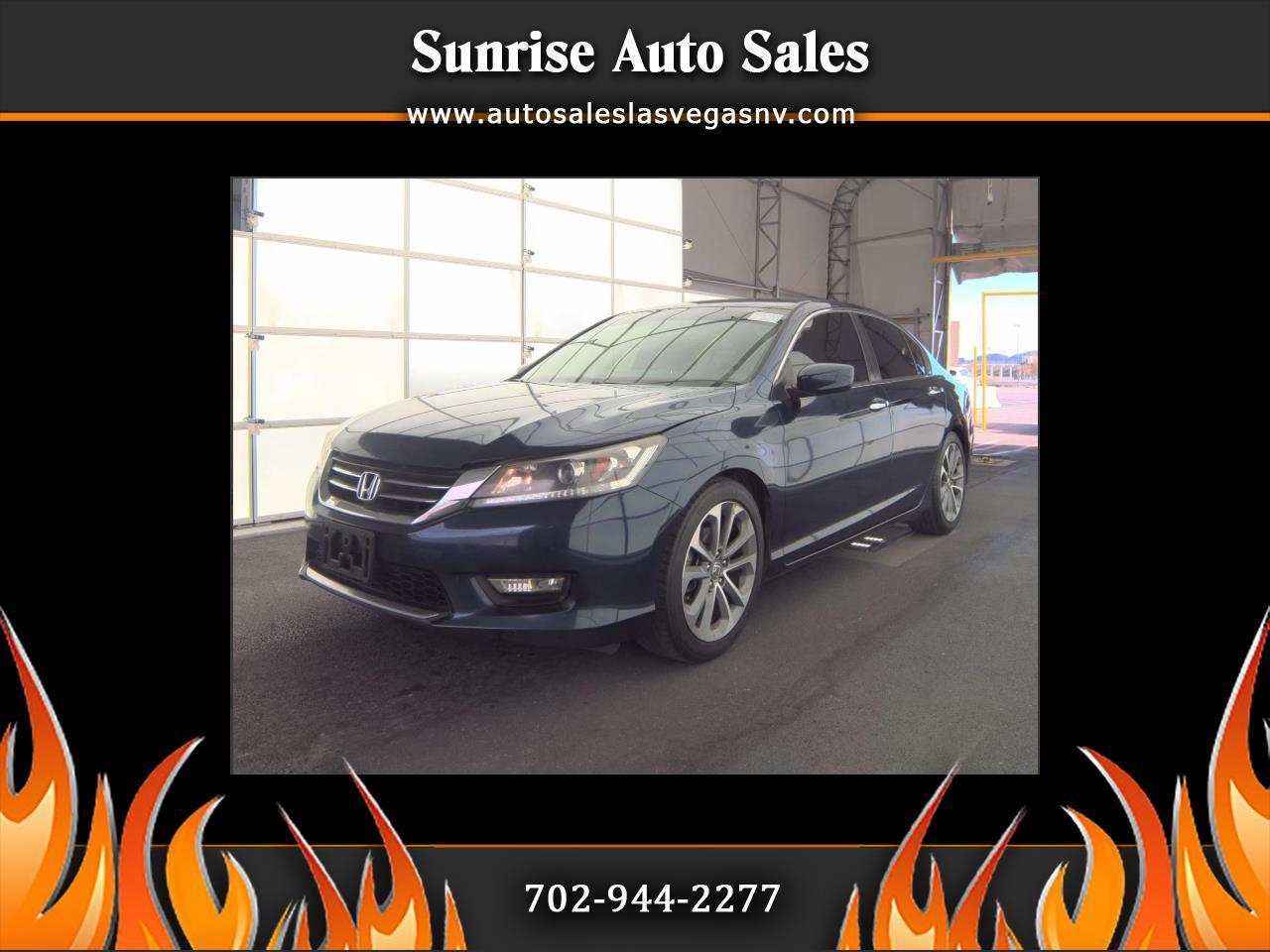 Honda Accord Sedan 4dr I4 CVT Sport 2015