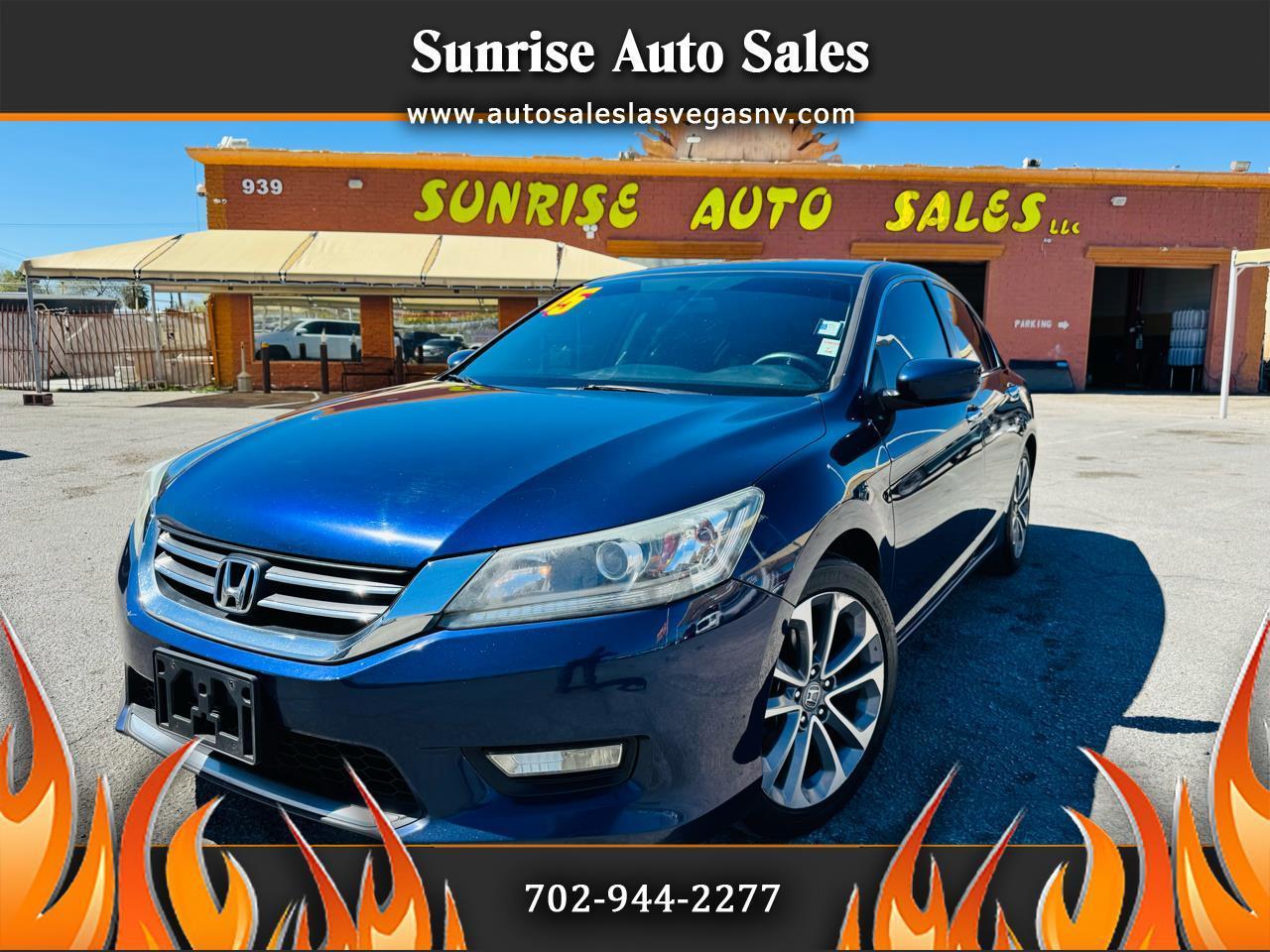 2015 Honda Accord Sedan 4dr I4 CVT Sport