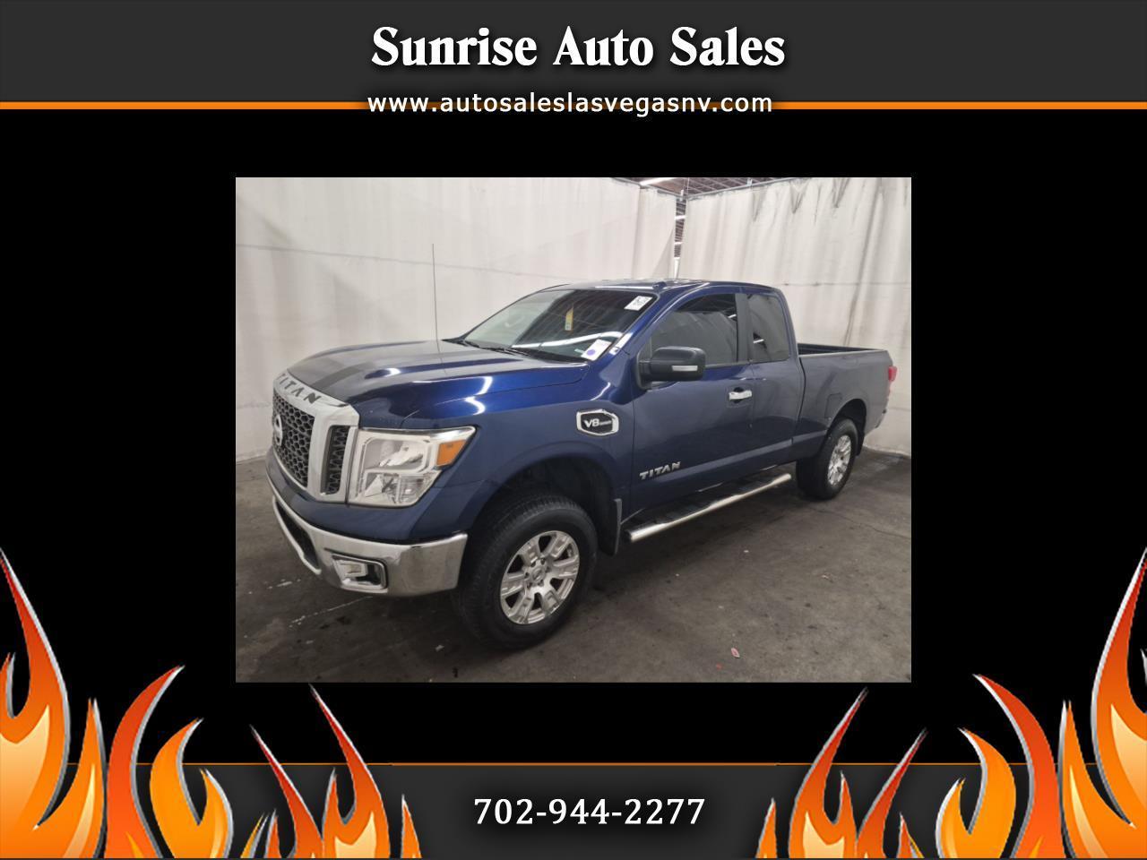 Nissan Titan 4x2 King Cab SV 2017