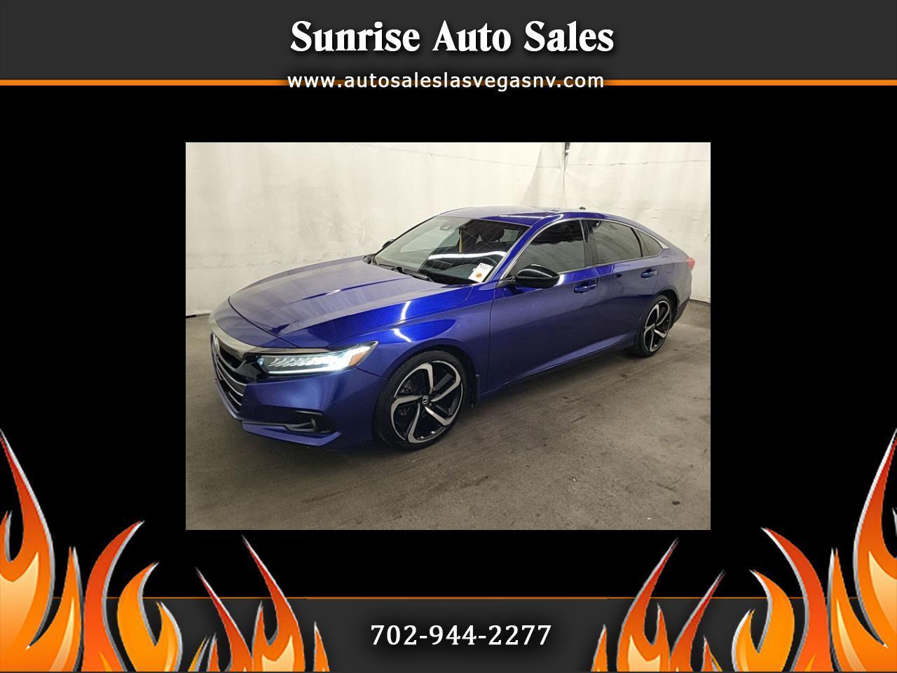 Honda Accord Sedan Sport 1.5T CVT 2021