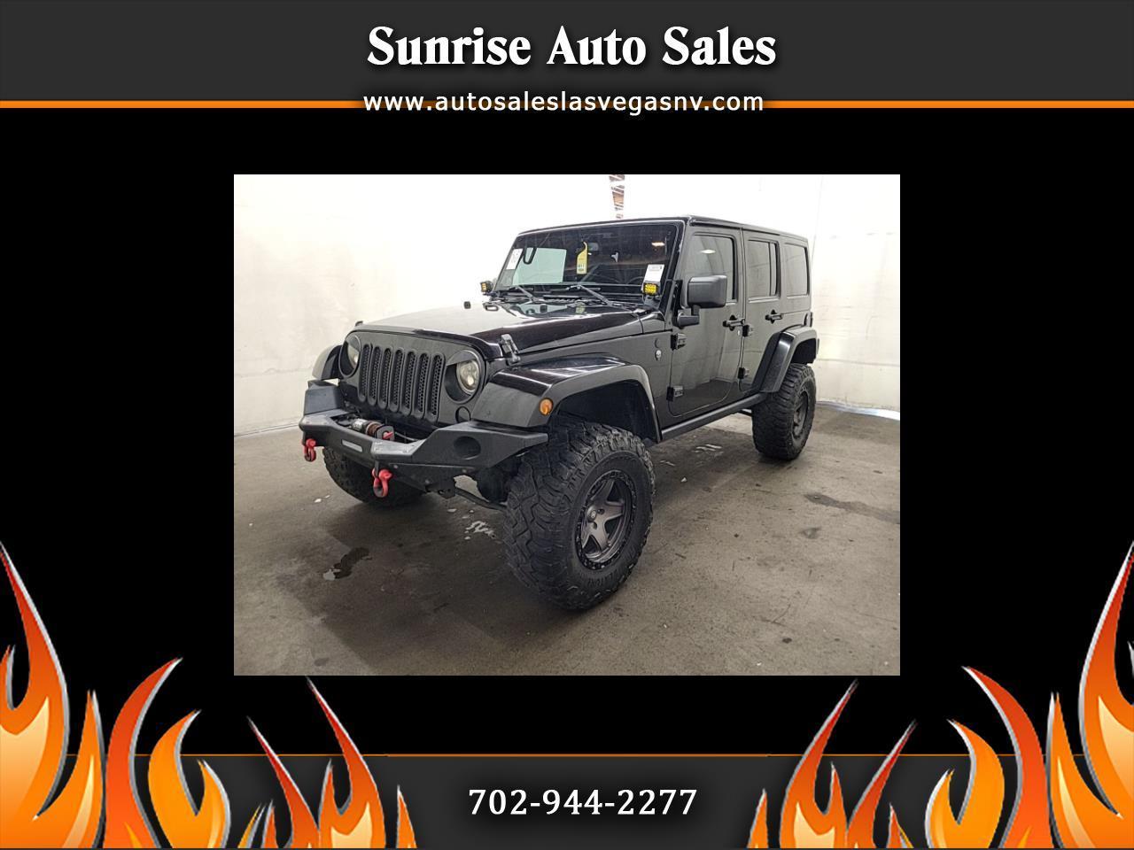 Jeep Wrangler Unlimited 4WD 4dr Sahara 2013