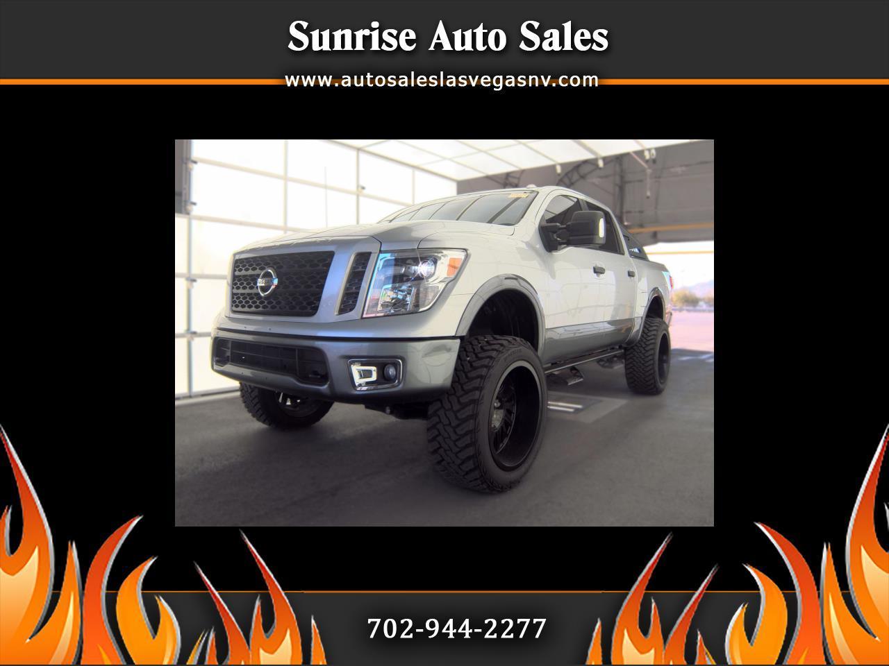Nissan Titan 4x4 Crew Cab PRO-4X 2018