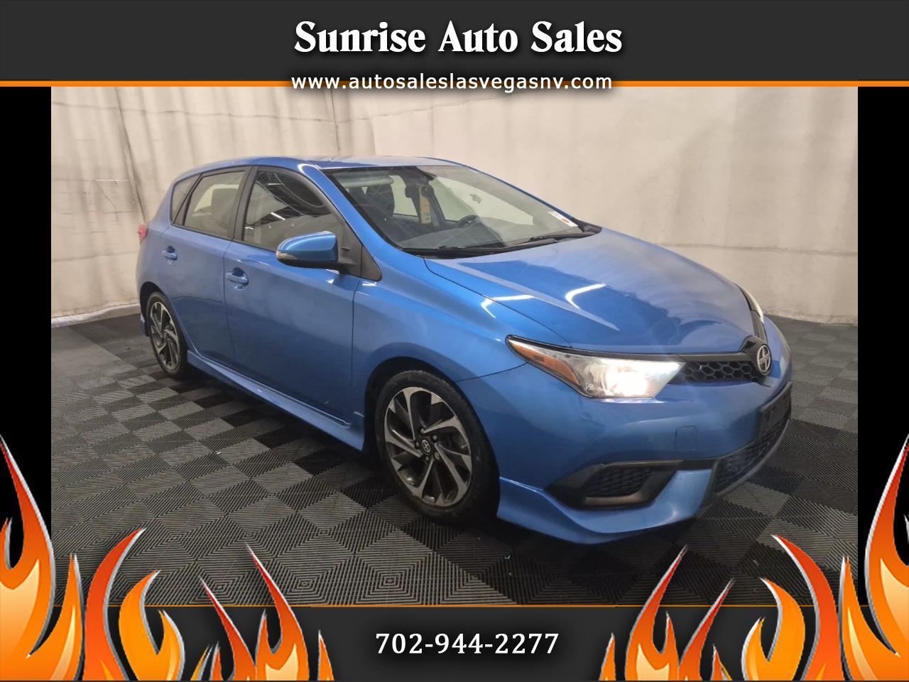 Scion iM 5dr HB Man (Natl) 2016