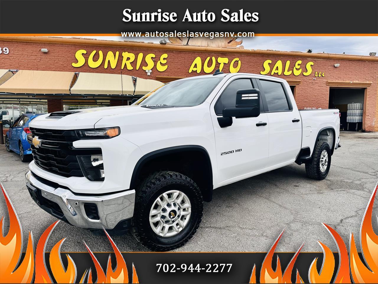 2024 Chevrolet Silverado 2500HD 4WD Crew Cab 159" Work Truck