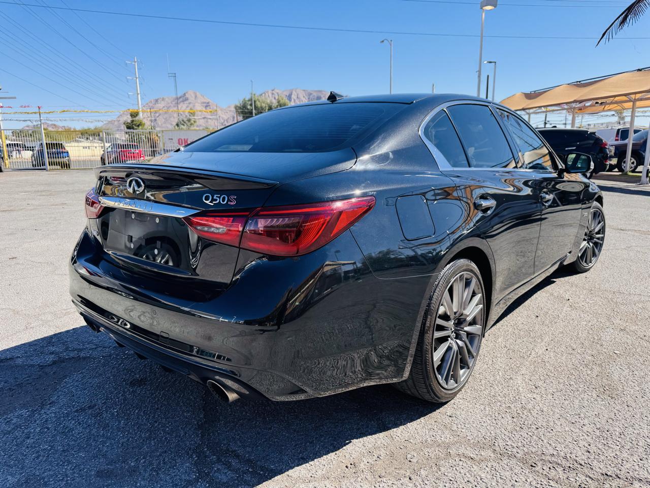 Infiniti Q50 Red Sport 400 AWD 2020